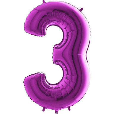 Giant Foil Number Balloon - 3