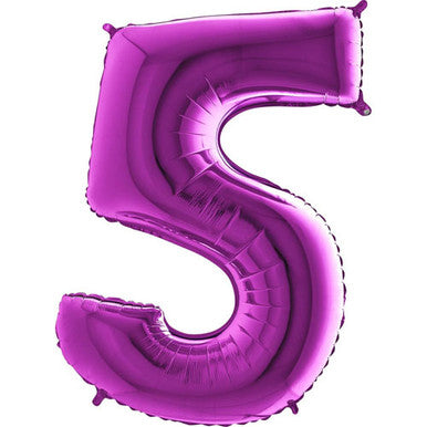 Giant Foil Number Balloon - 5