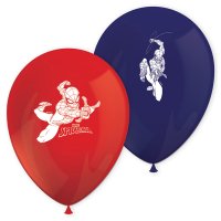 Amazing Spiderman Latex Balloons - 8 Pack