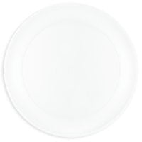 Plain White Reusable Plate 21cm