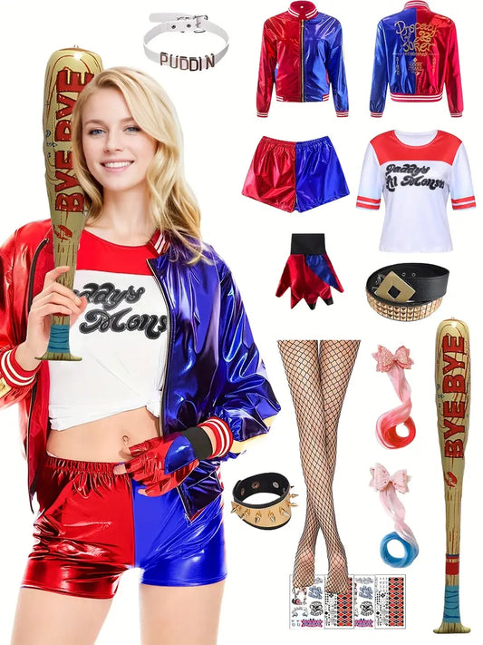 Harley Quinn Daddy's Little Monster Costume