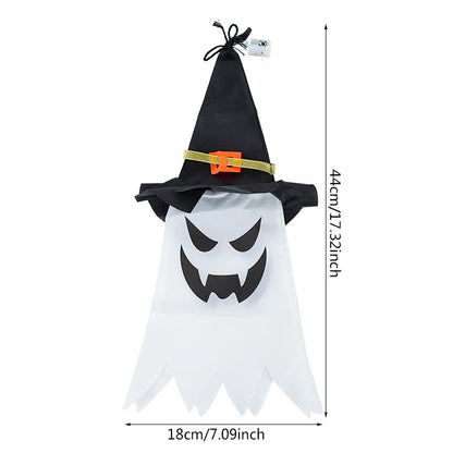 Light Up LED Ghost Hanging Decoration