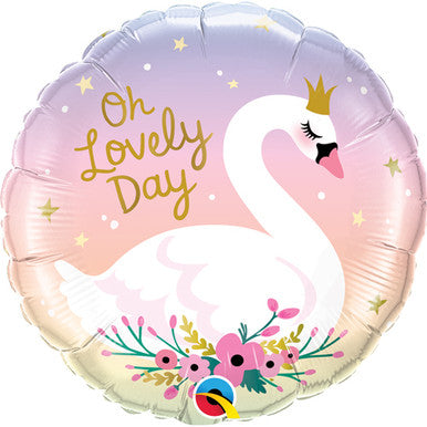 Swan 18'' Foil Balloon