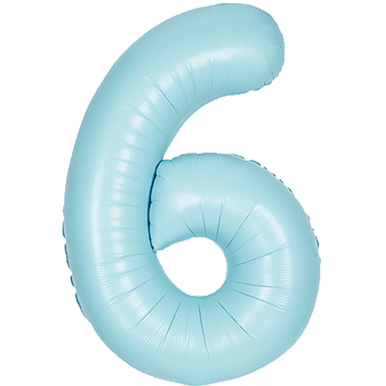 Giant Foil Number Balloon - 6