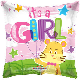 Baby Girl/ Boy Pillow 18" Foil Balloon