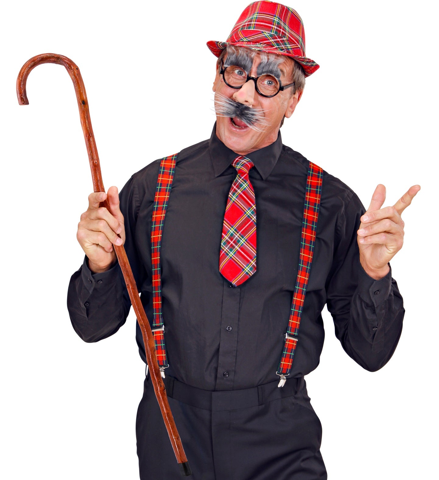 Deluxe Wooden Walking Stick