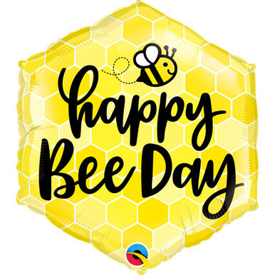 Happy Bee-Day 20'' Foil Balloon