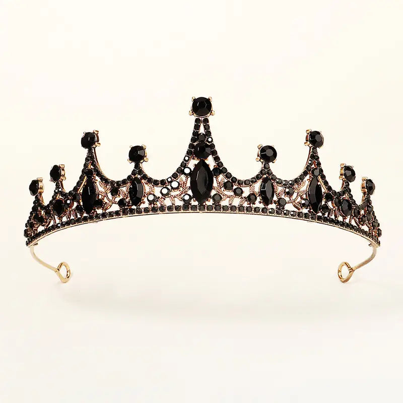 Metal Tiara Deluxe Black