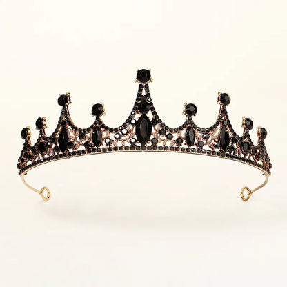 Metal Tiara Deluxe Black
