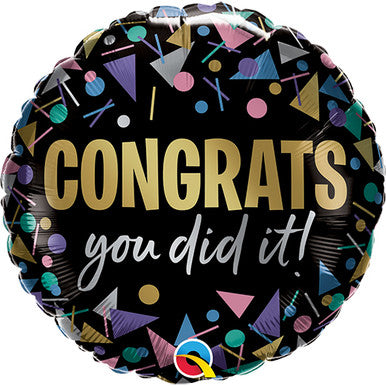 Congrats You Did It 18" Foil Balloon