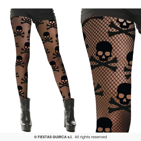 🌟New🌟 Fishnet Skull Tights