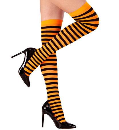 Striped Hold up Stockings