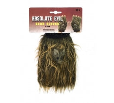 Hairy Hands Fingerless Gloves Brown
