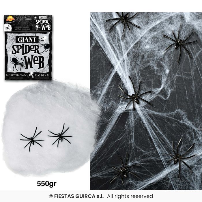 🌟New🌟 White Spider Webbing XL 550g