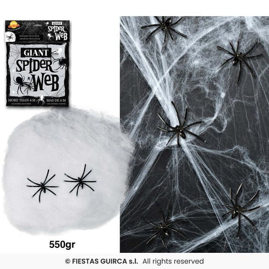 🌟New🌟 White Spider Webbing XL 550g