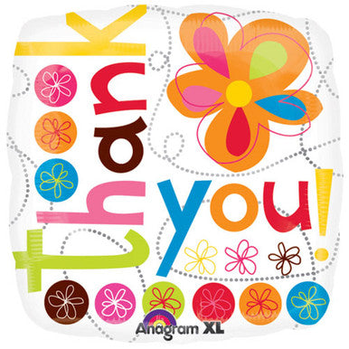 Thank You Contemporary 18" Foil Balloon