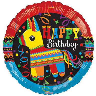 Mexican Pinata 18" Balloon