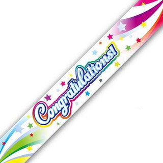 Congratulations Swirl Banner