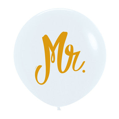 Mr 24" Latex Balloon
