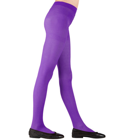 Opaque Plain Tights Child Size 4-6