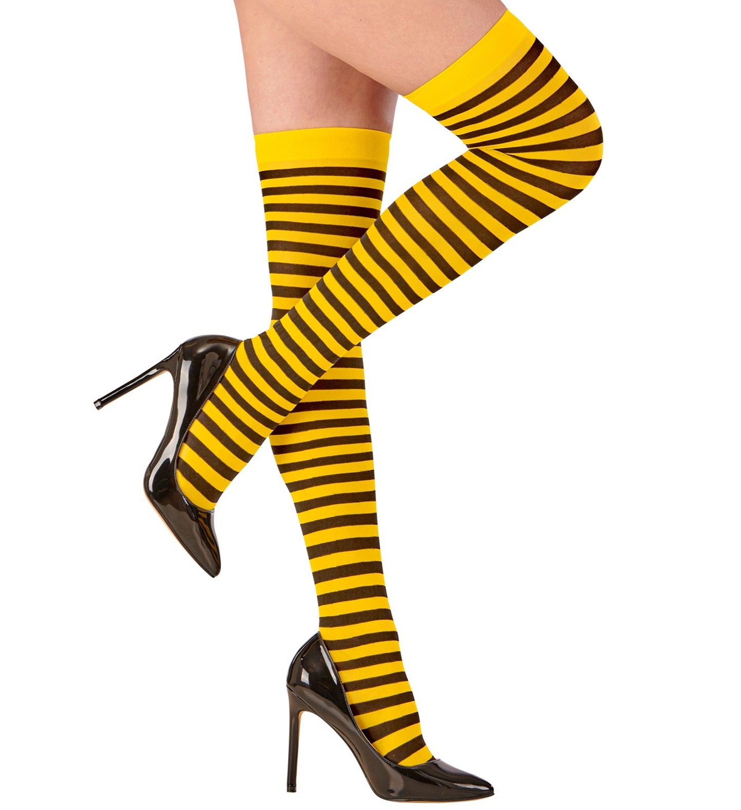 Striped Hold up Stockings