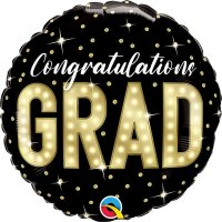 Congratulations Grad Bright Lights 18" Foil Balloon
