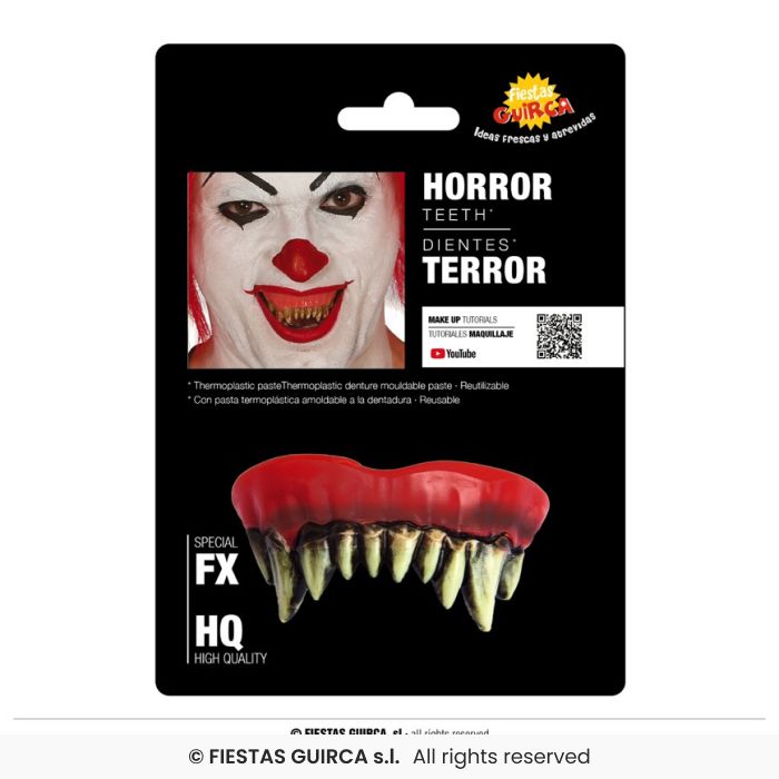 🌟New🌟 Monster Teeth Soft Vinyl Thermoplastic