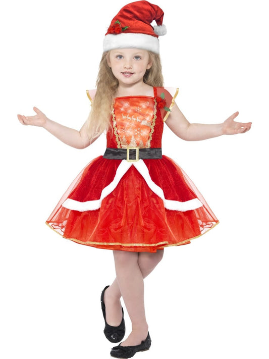 Miss Santa Light Up child costume