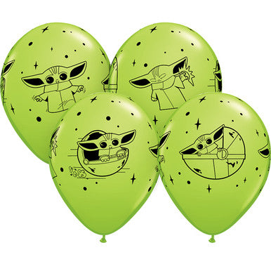 Star Wars Mandalorian Latex Balloons - 6 Pack