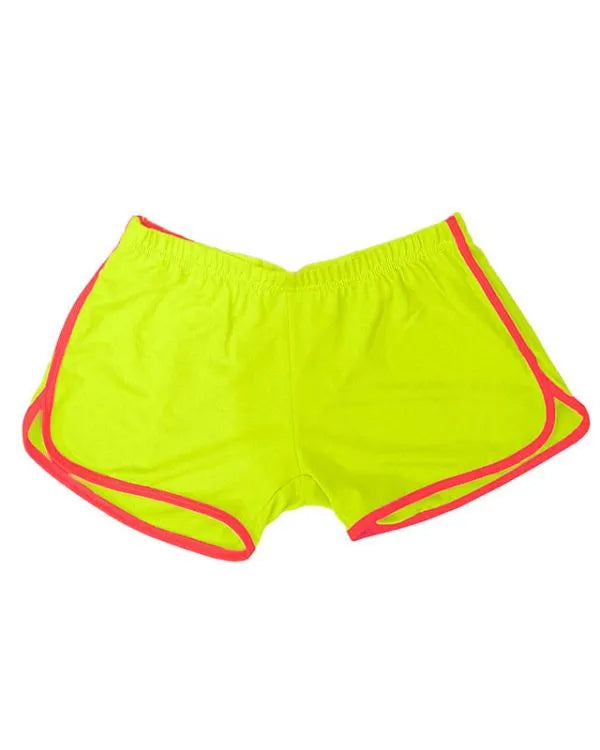 80's Neon Hot Pants