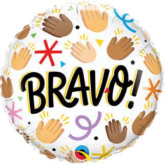 Bravo 18" Foil Balloon