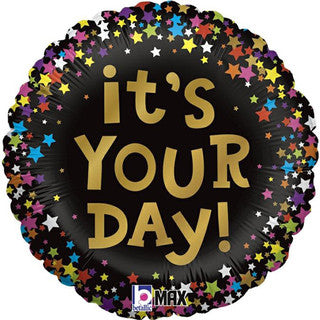 It's Your Day 18" Foil Balloon