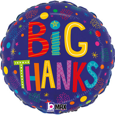 Big Thanks 18" Foil Balloon