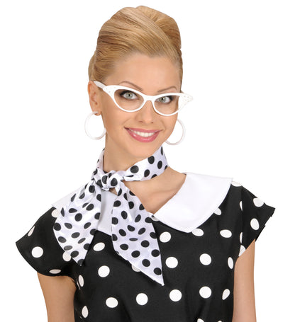 50's Polka Dot Scarf