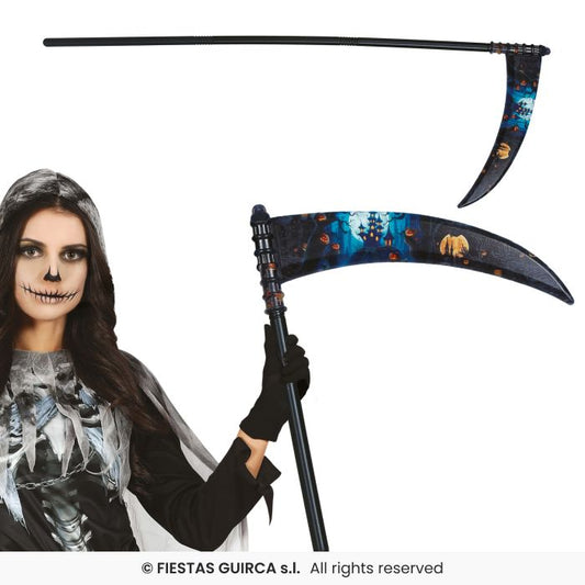 🌟New🌟 Printed Horror Scythe Long