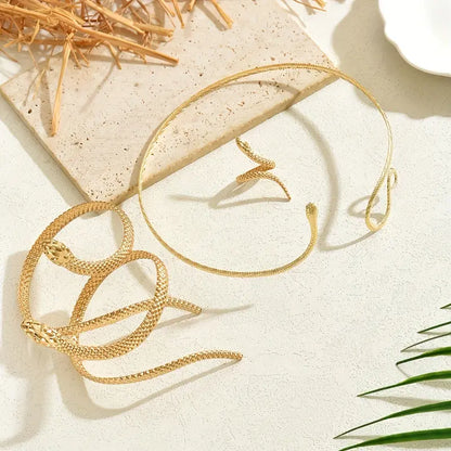 New Snake Bracelet Gold