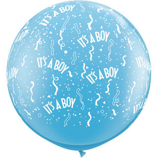 It's a Boy 3ft Latex Balloon