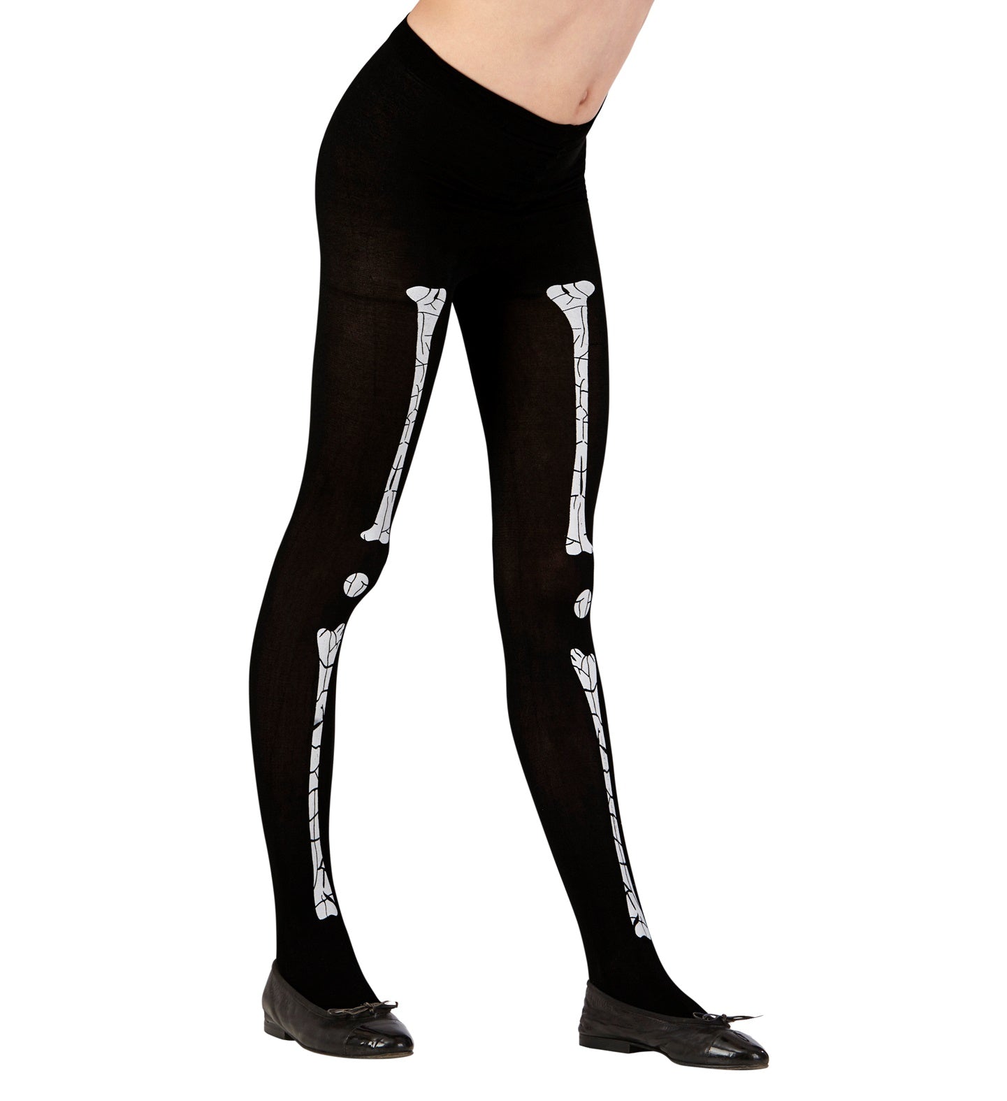Skeleton Tights Child Size