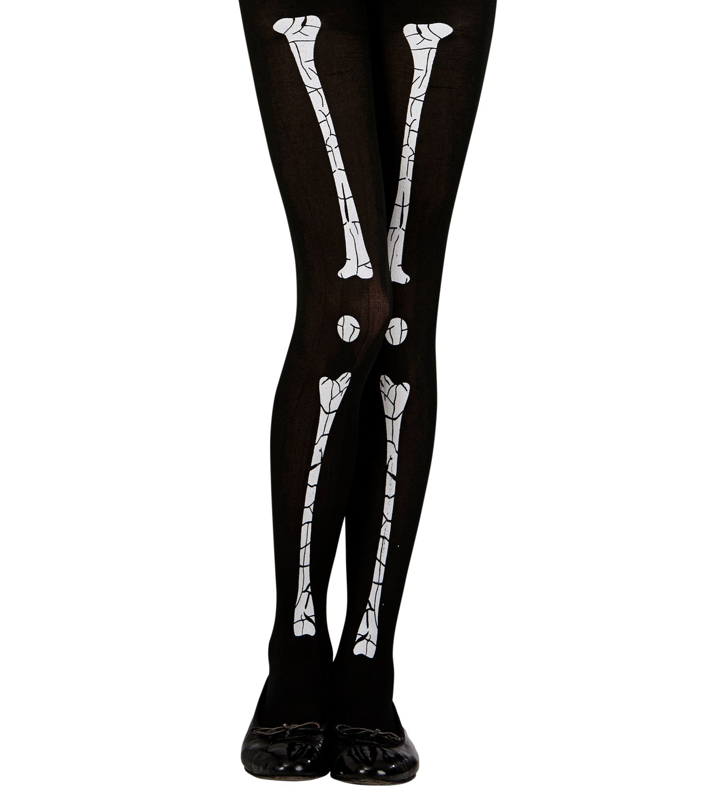Skeleton Tights Child Size