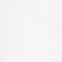White Lunch Napkins - 20pkt