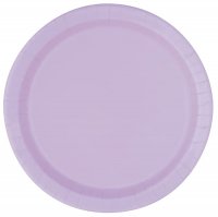 Purple Lilac Paper Plates - 8pkt