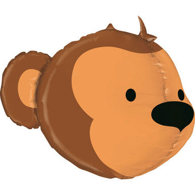 3D Monkey Supershape Foil Balloon