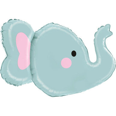 3D Elephant Supershape Foil Balloon