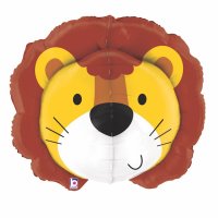 3D Lion Supershape Foil Balloon