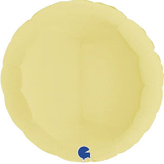 Plain Round Pastel Giant 36" Balloon