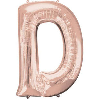 Giant Foil Letter Rose Gold