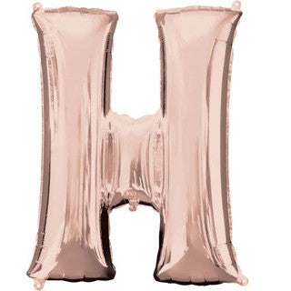 Giant Foil Letter Rose Gold