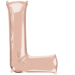 Giant Foil Letter Rose Gold