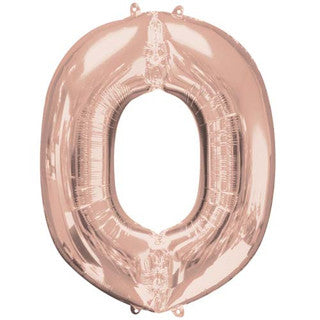 Giant Foil Letter Rose Gold