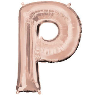 Giant Foil Letter Rose Gold